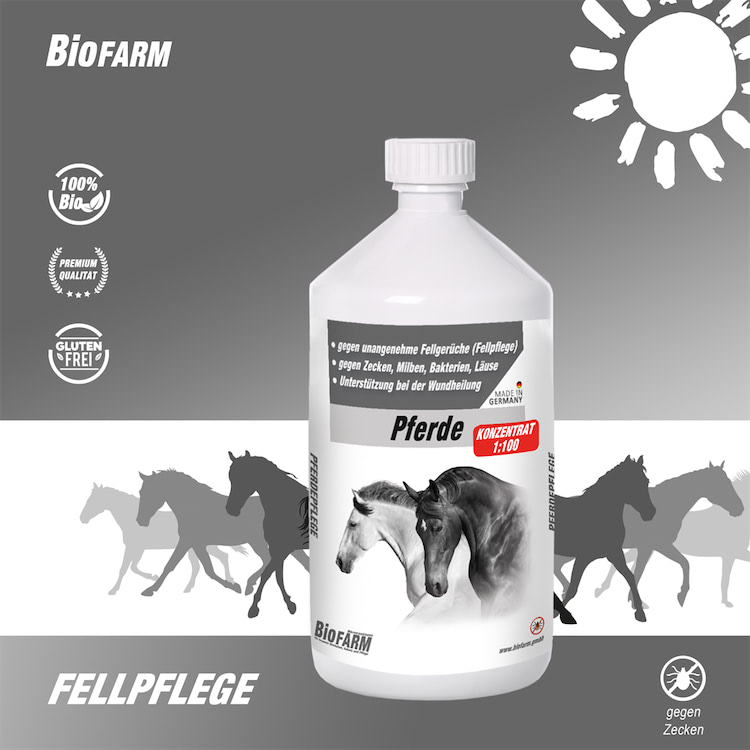 BioFarm Pferde gebrauchsfertig